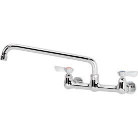 Krowne Krowne 12-812L - Silver Series 8" Center Wall Mount Faucet, 12" Spout 12-812L